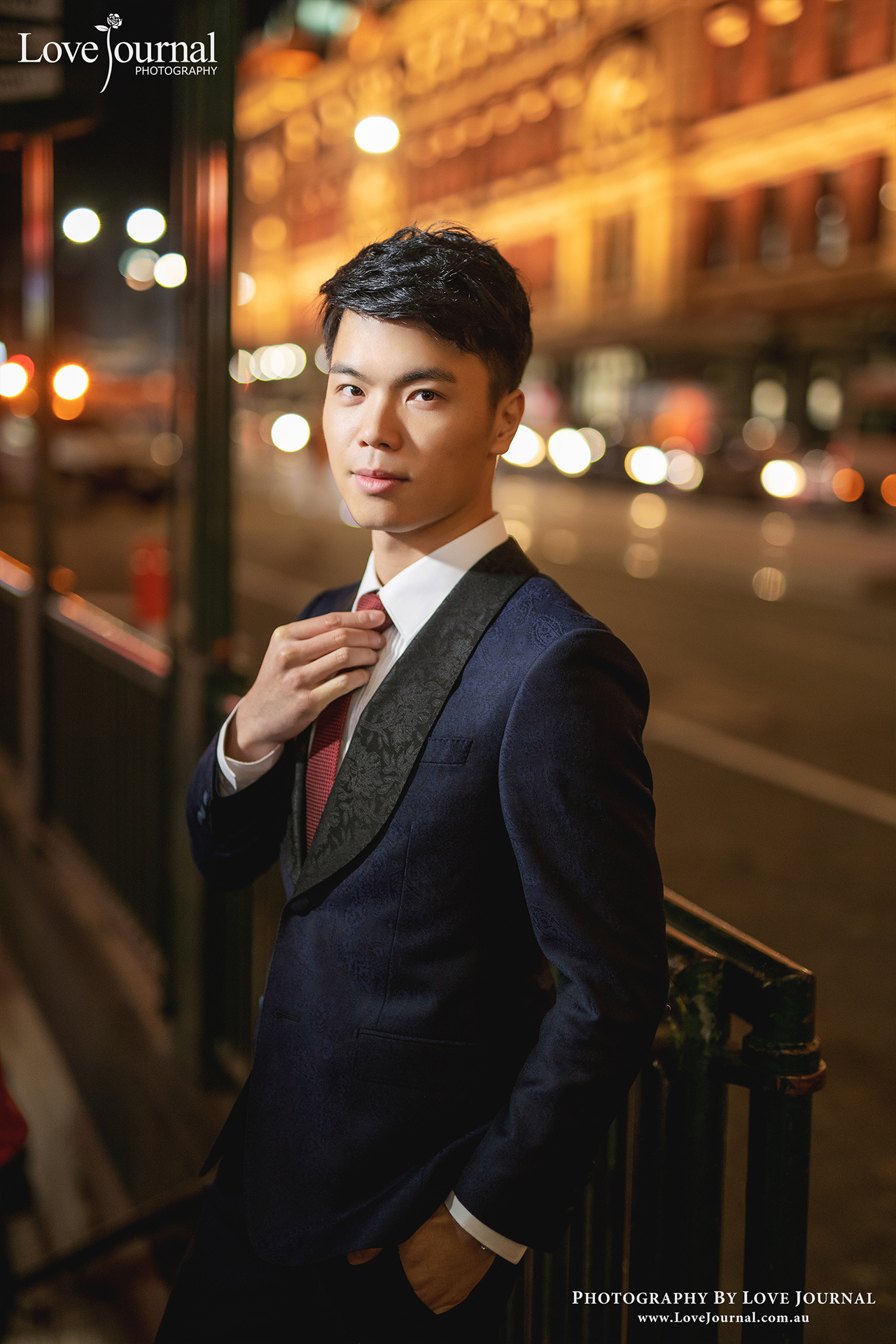 Flinder Street Station婚纱摄影, 中央车站夜景婚纱摄影 ,墨尔本中央车站婚纱摄影