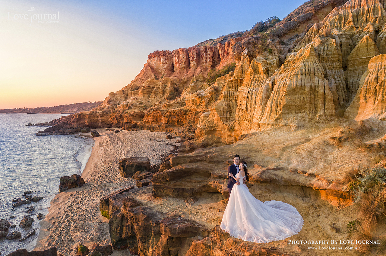 Half Moon Bay婚纱摄影