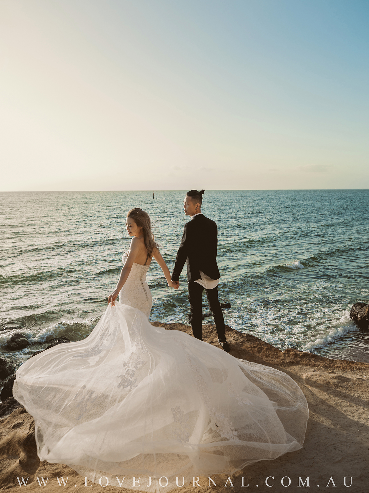 Half Moon Bay婚纱摄影