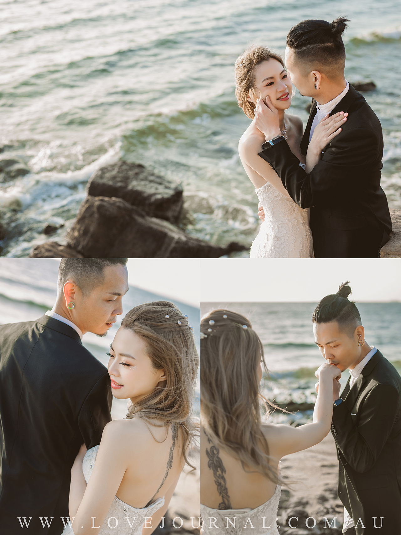 Half Moon Bay婚纱摄影