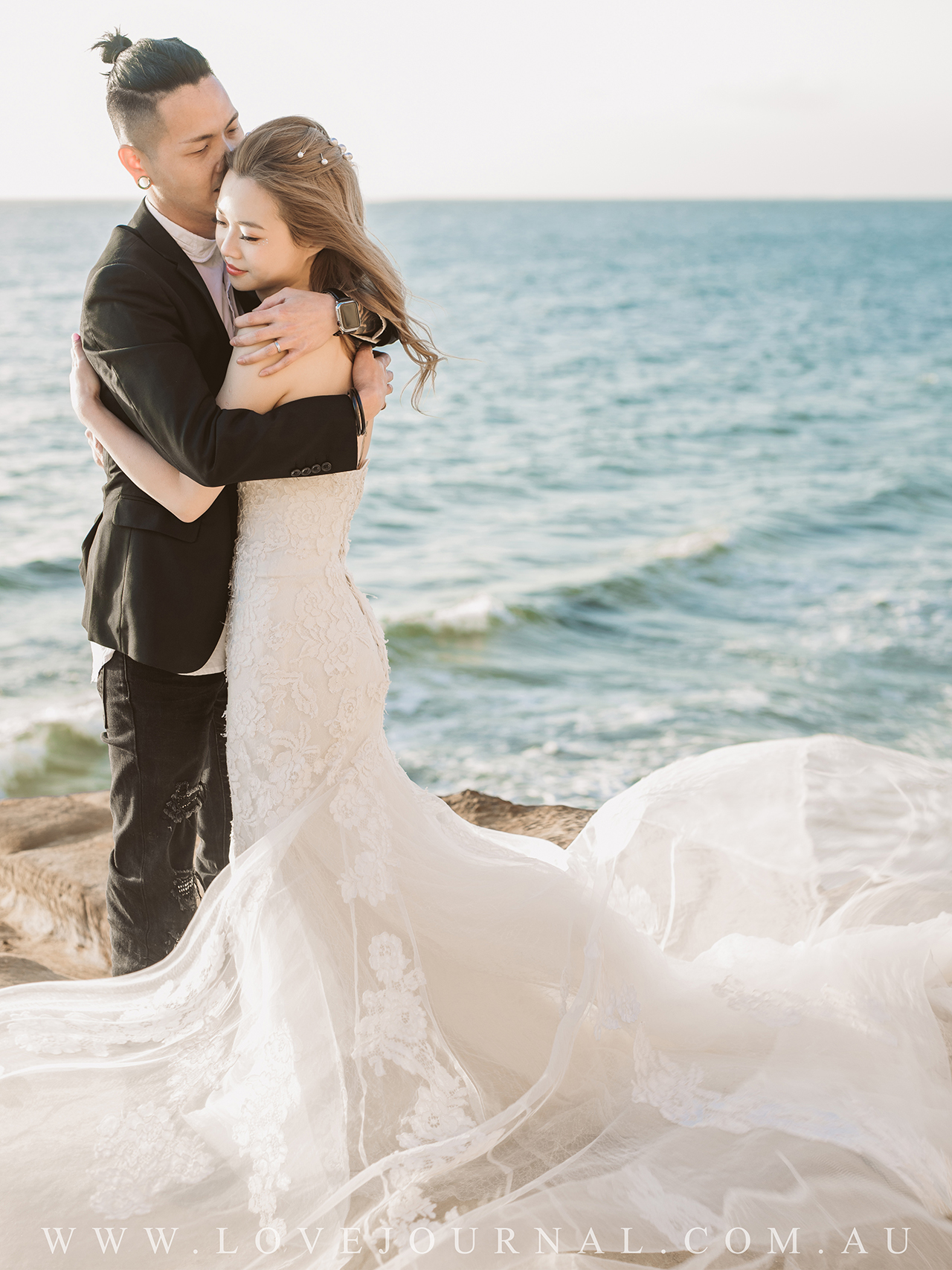 Half Moon Bay婚纱摄影