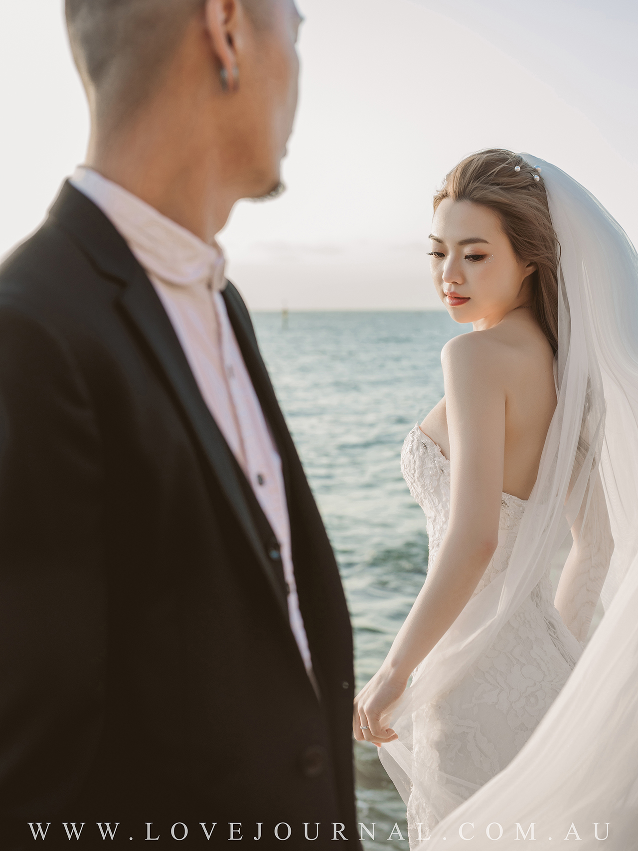 Half Moon Bay婚纱摄影