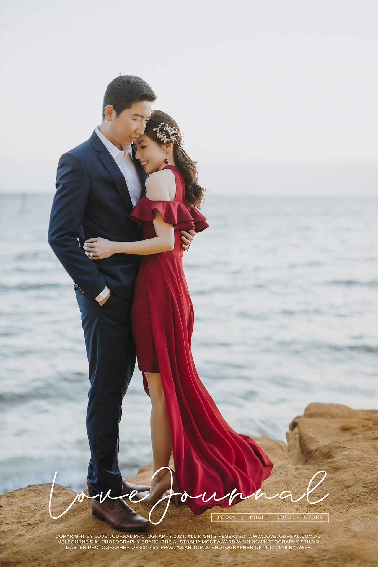 Half Moon Bay婚纱摄影