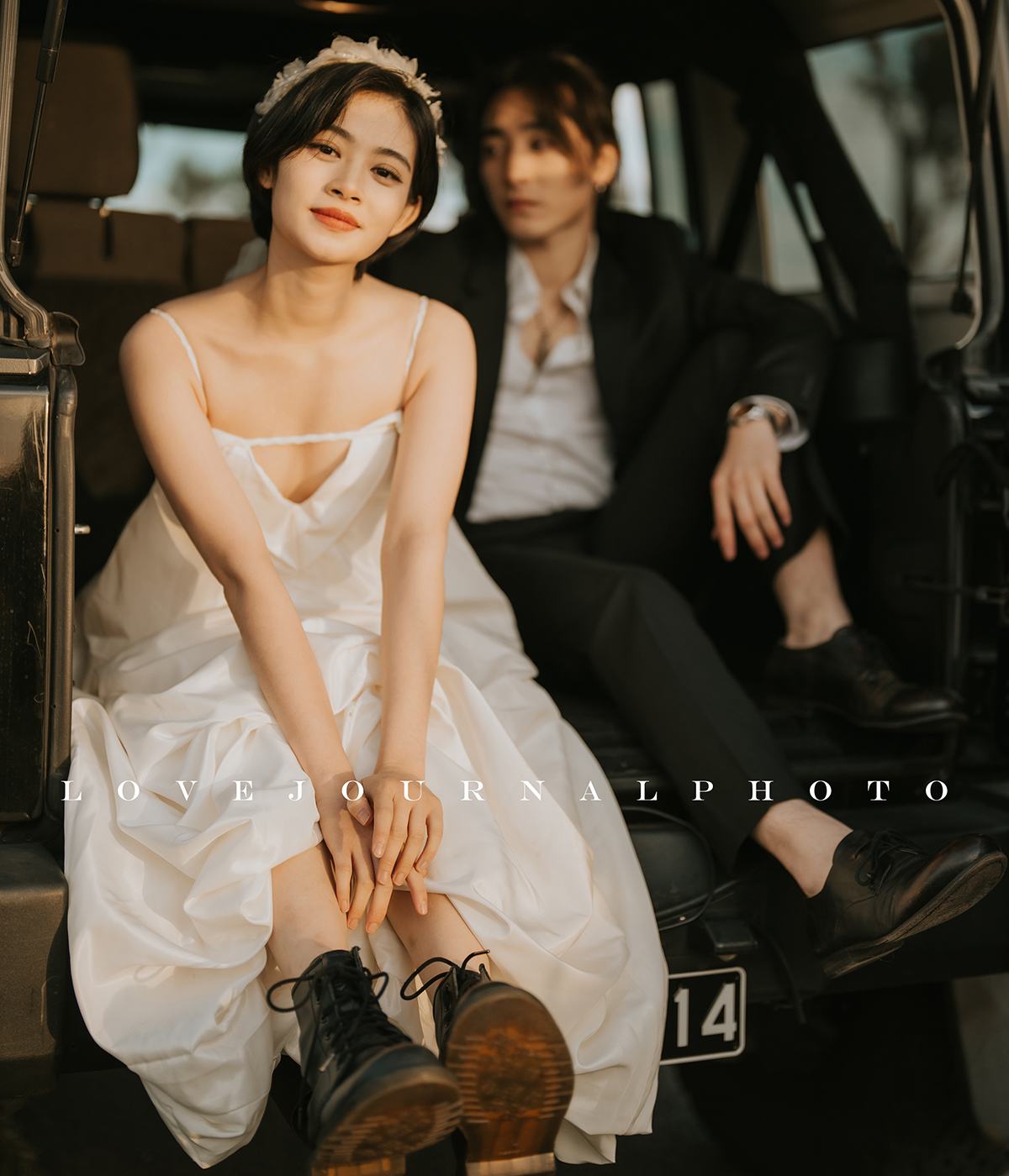 墨尔本山顶日落婚纱摄影