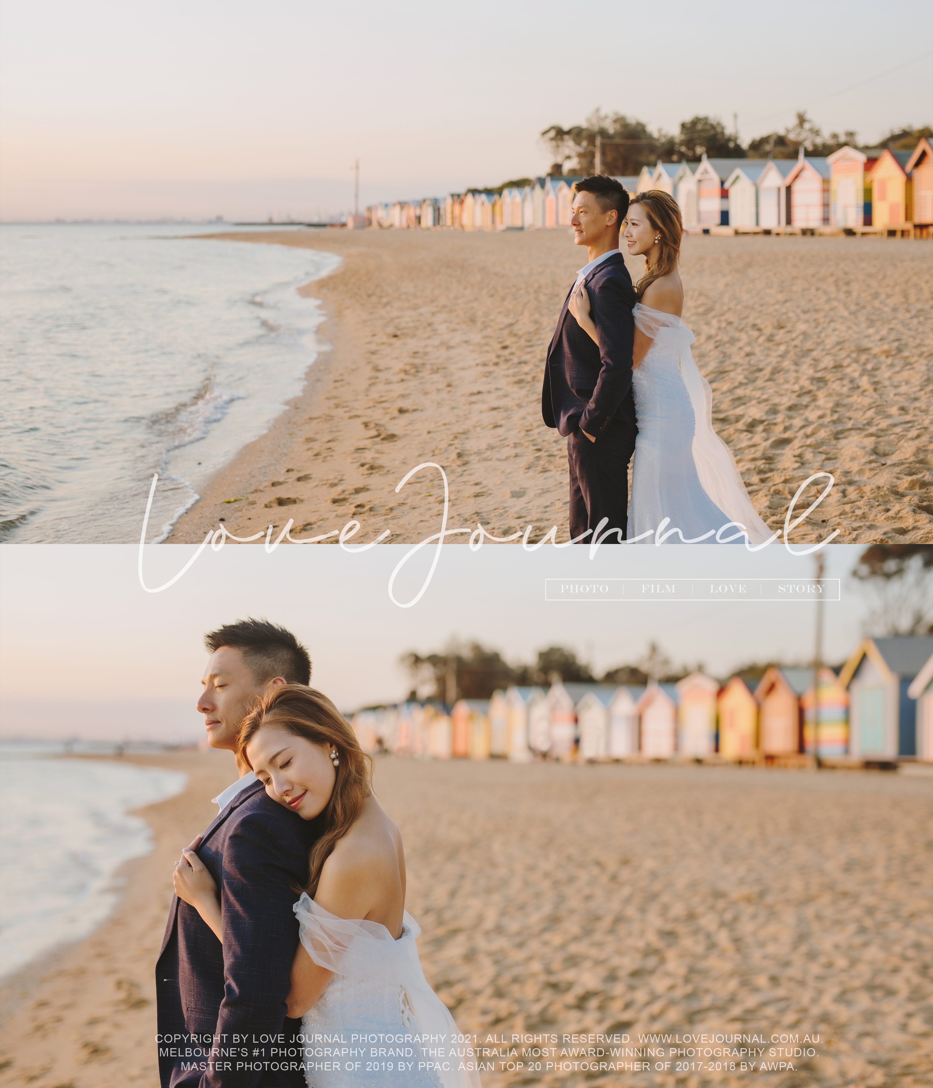 Brighton Beach Pre-wedding Photography