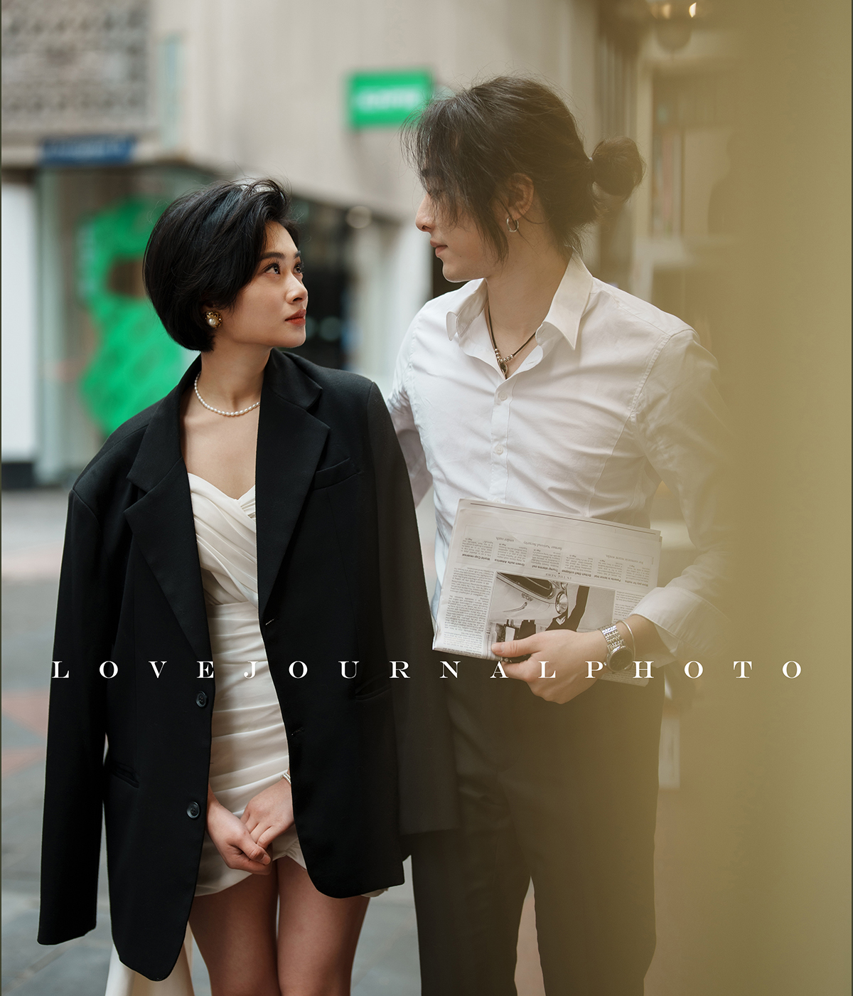 Melbourne Cafe Pre-Wedding Photography