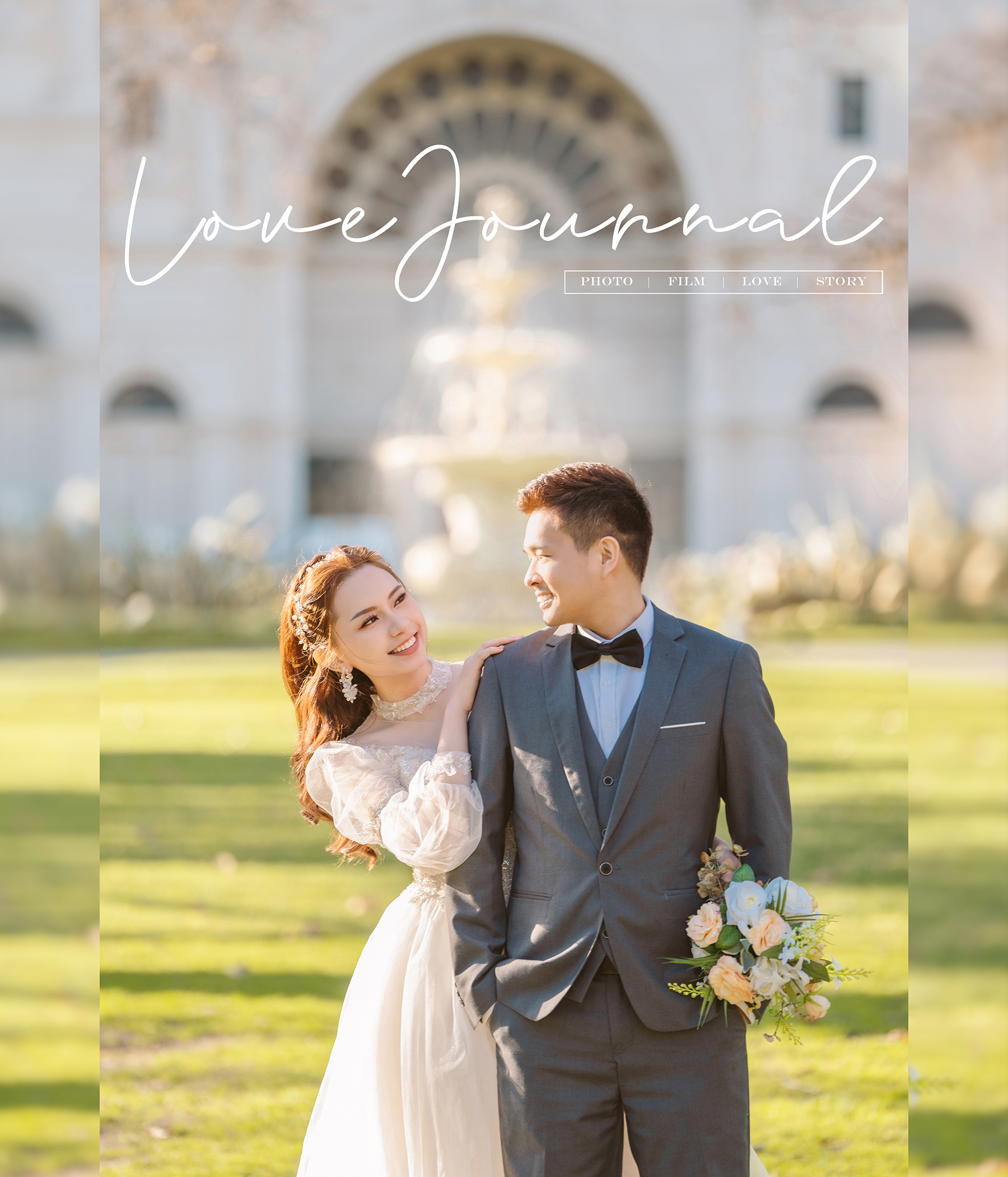 Melbourne Carlton Garden Pre-Wedding Photography