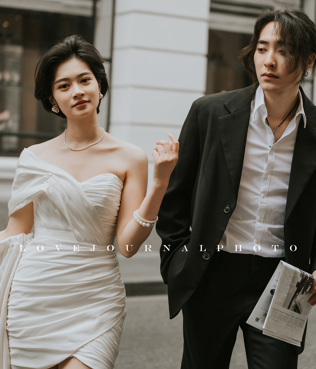 Melbourne Collins Street Pre-Wedding Photography 