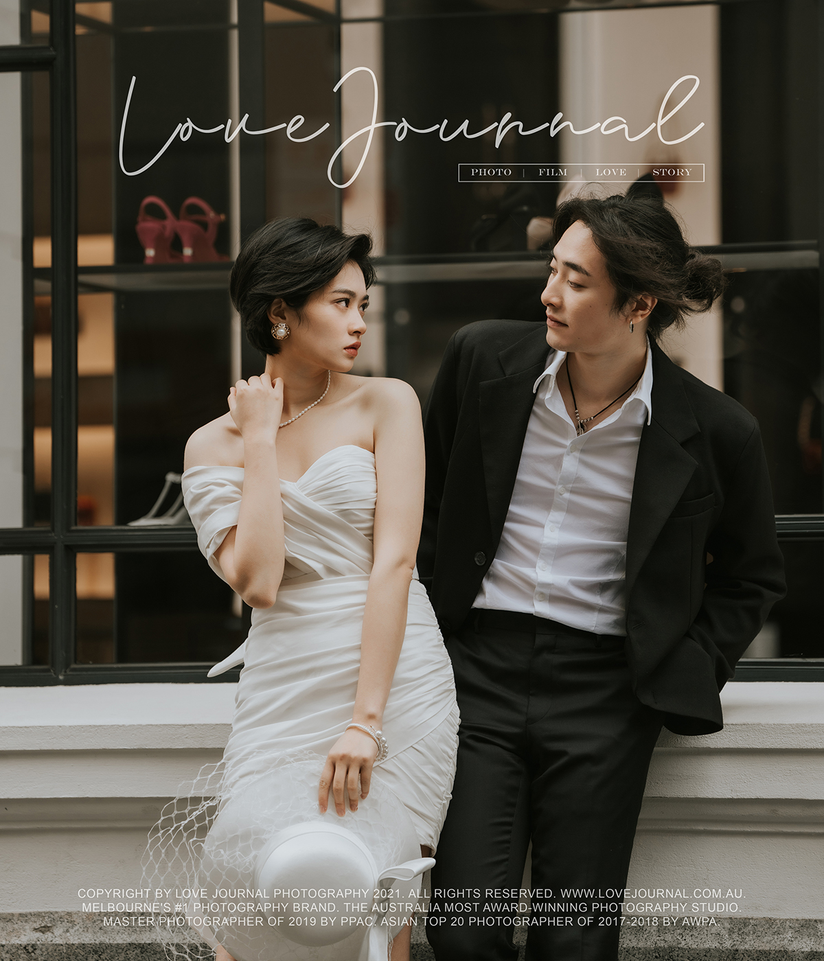 Melbourne Collins Street Pre-Wedding Photography 