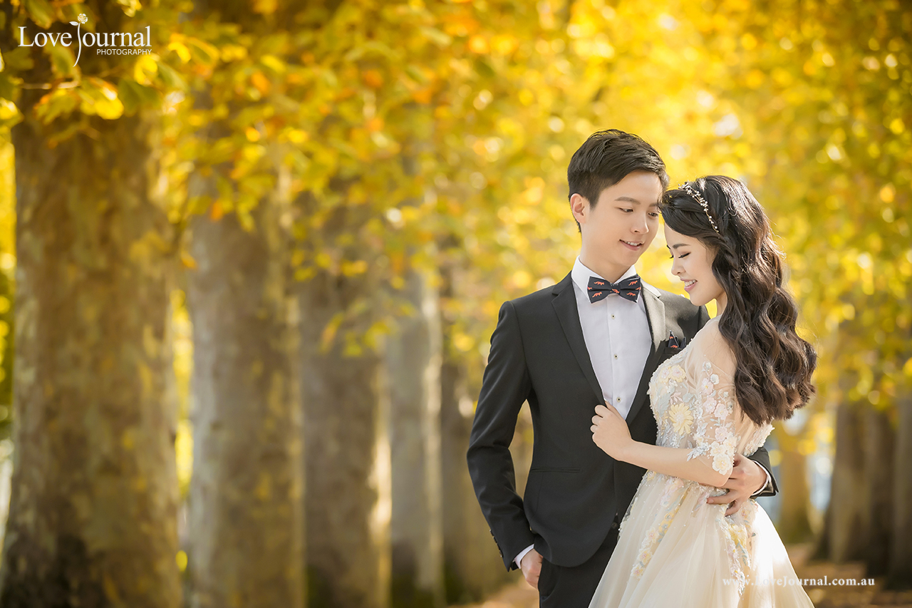 Melbourne Fitzroy Gardens Pre-wedding Photography