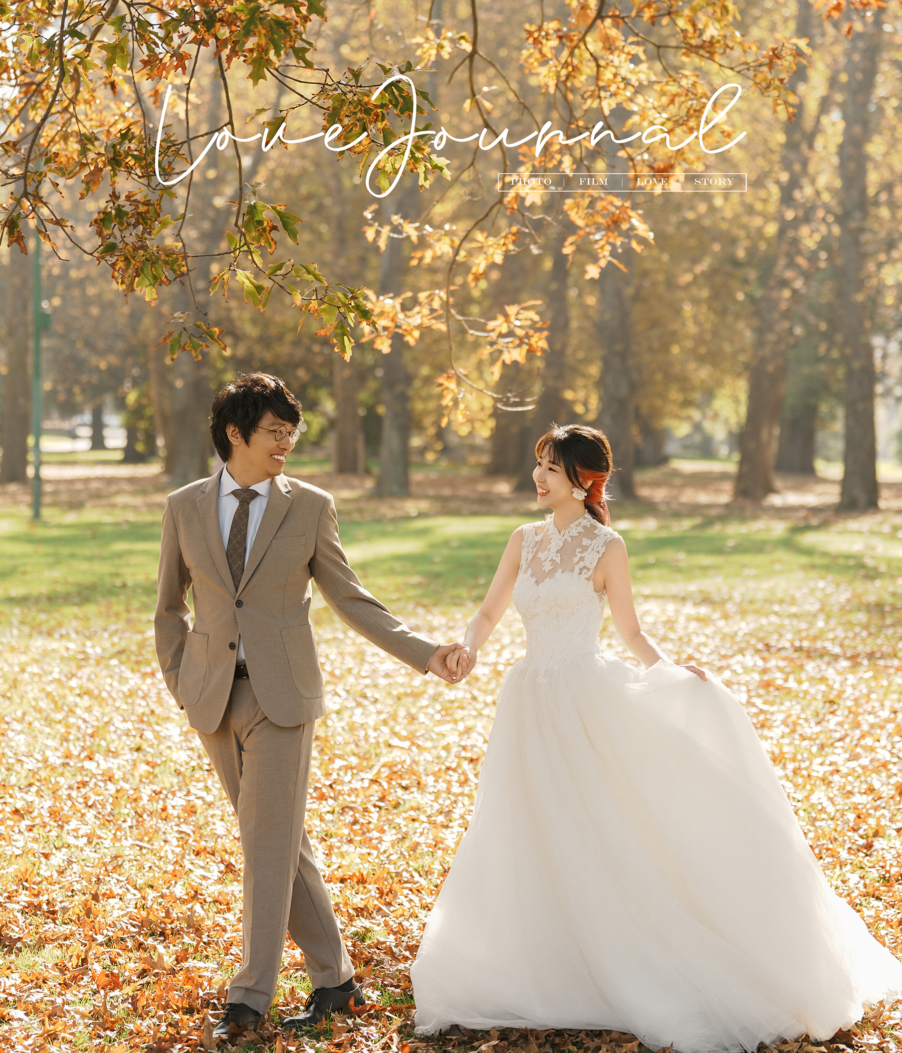 Melbourne Fitzroy Gardens Pre-wedding Photography