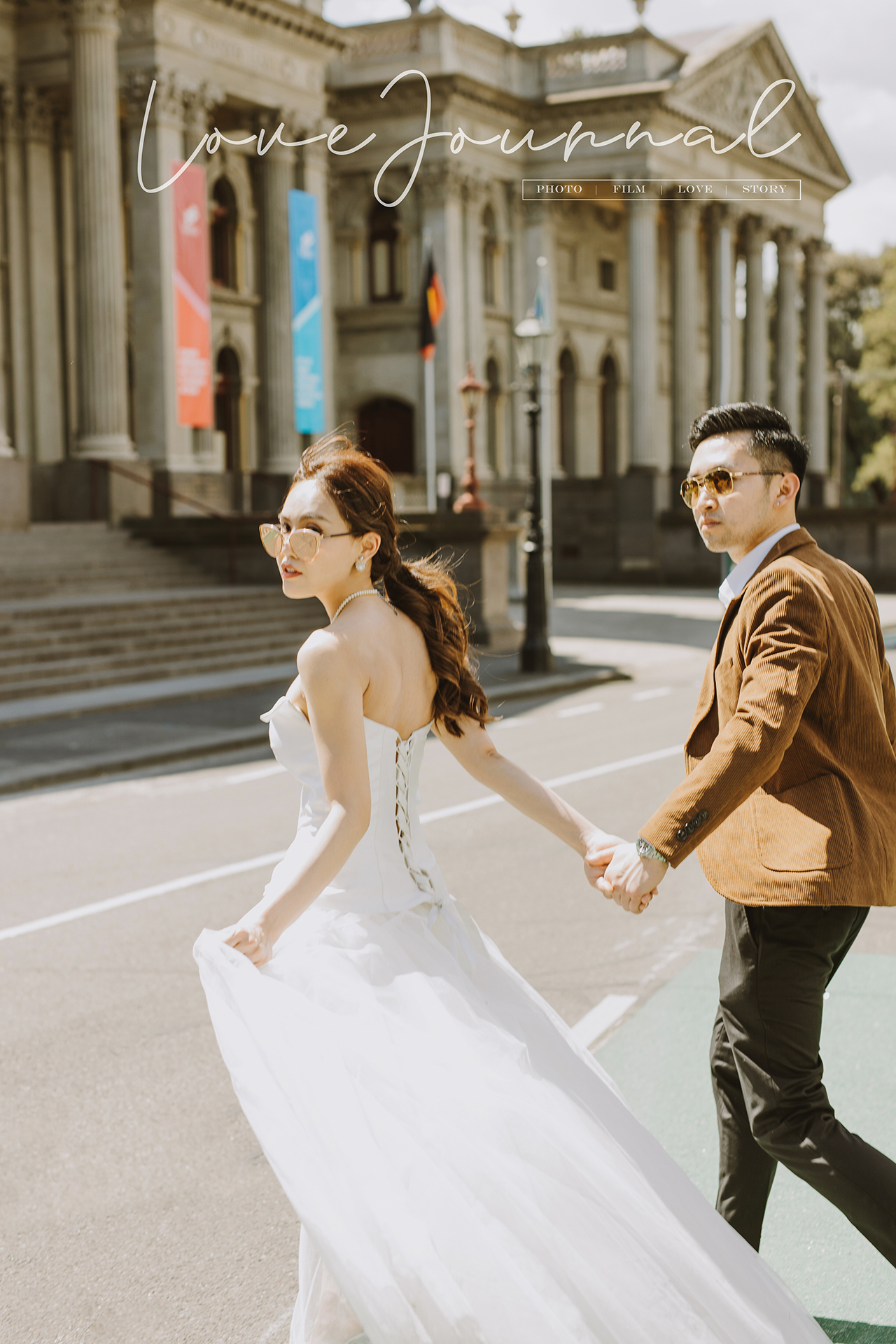 Melbourne Fitzroy Town Hall Pre-Wedding Photography