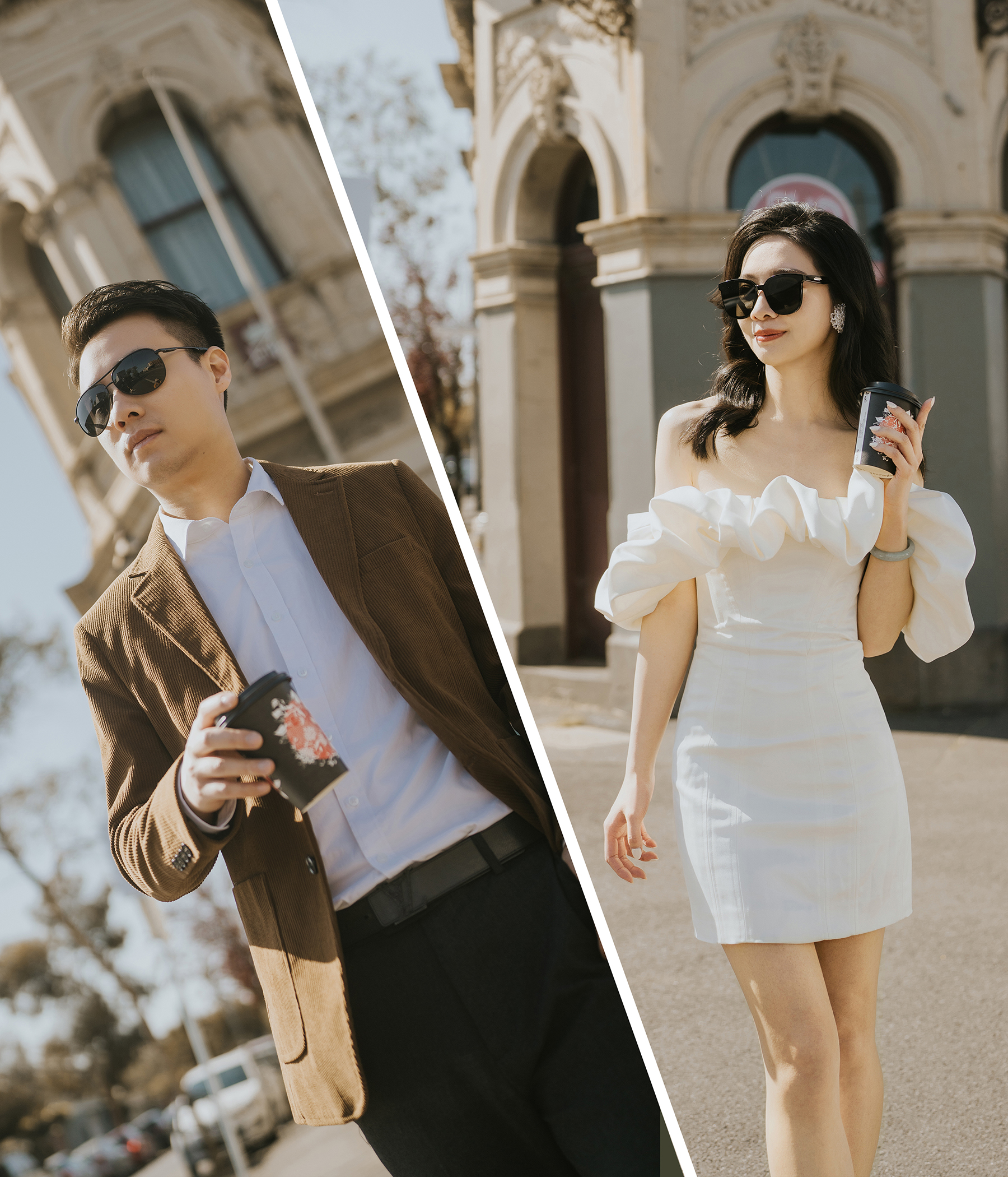 Pre-Wedding Photography at Fitzroy, 
Fitzroy Street Pre-Wedding Photography