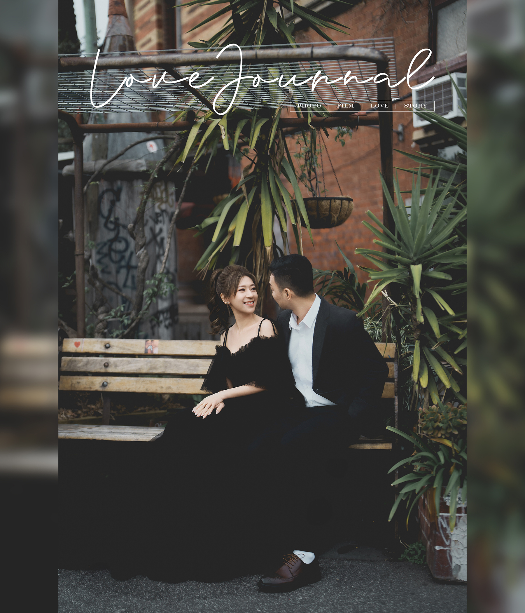 Pre-Wedding Photography at Fitzroy, 
Fitzroy Street Pre-Wedding Photography