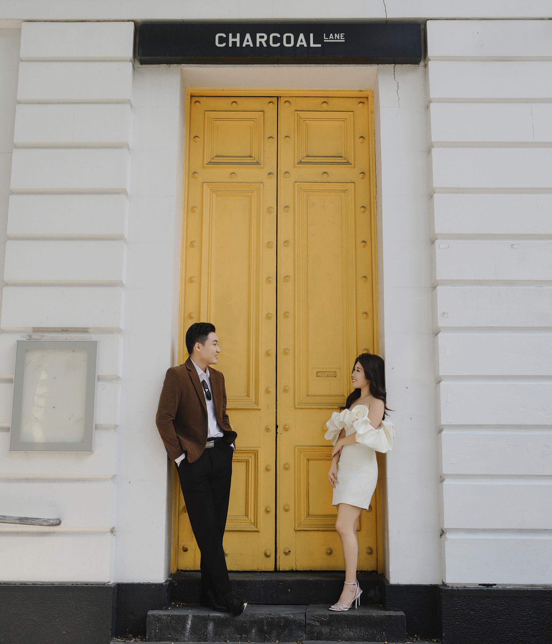 Pre-Wedding Photography at Fitzroy, 
Fitzroy Street Pre-Wedding Photography
