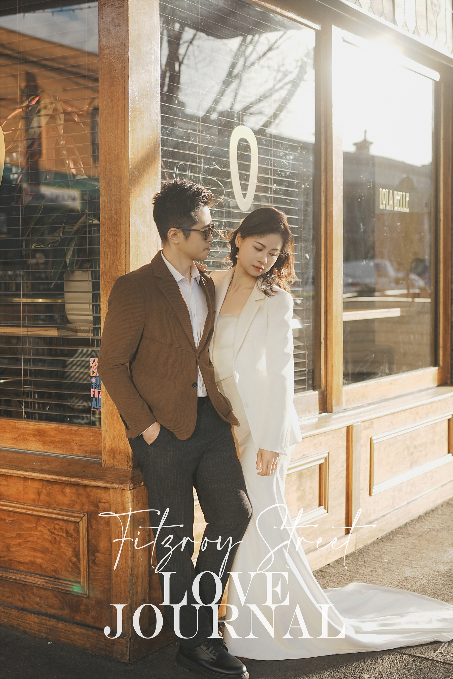 Pre-Wedding Photography at Fitzroy, 
Fitzroy Street Pre-Wedding Photography