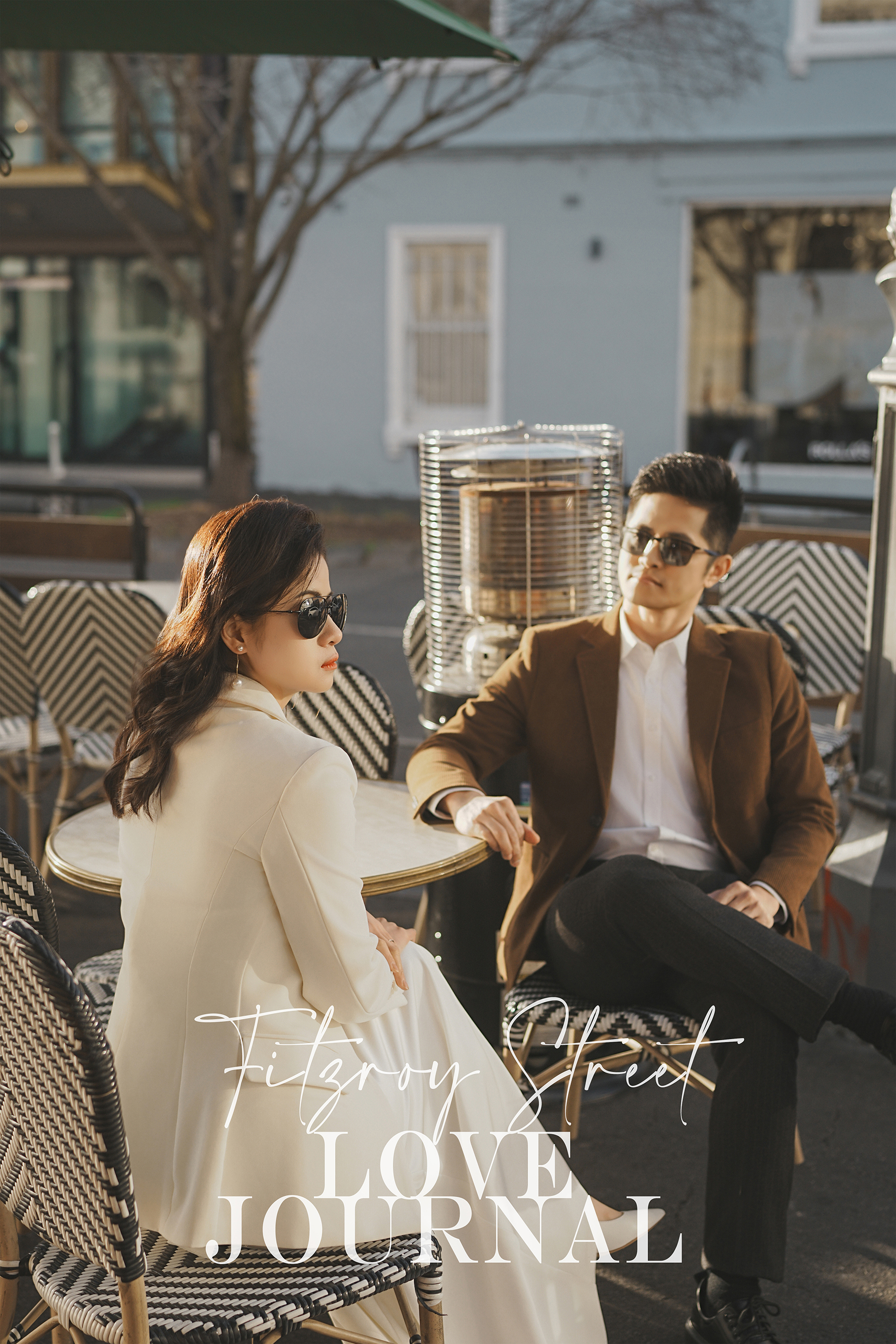Pre-Wedding Photography at Fitzroy, 
Fitzroy Street Pre-Wedding Photography