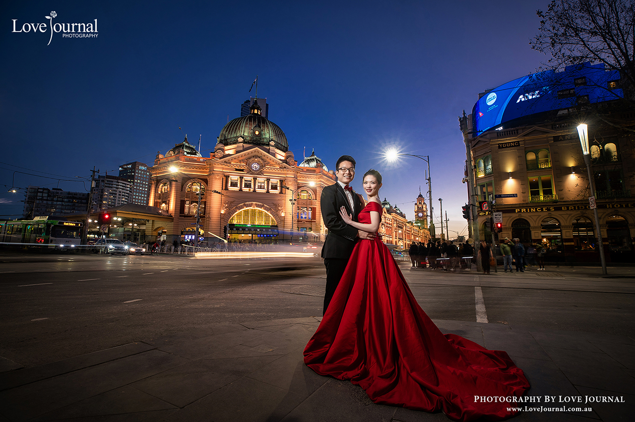 Flinder Street Station Pre-wedding Photography