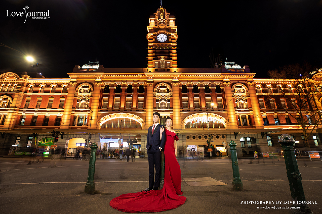 Flinder Street Station Pre-wedding Photography