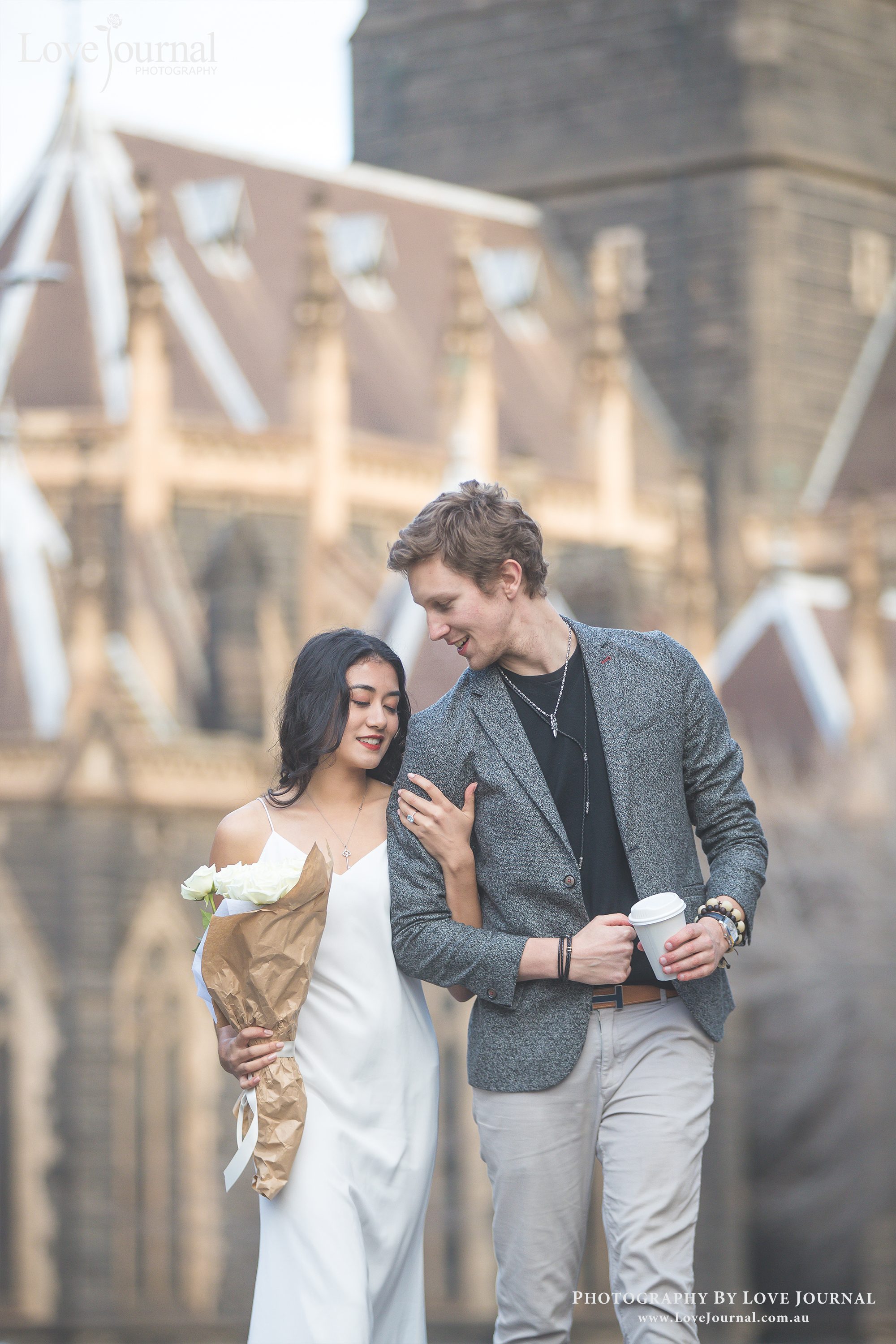 Melbourne St. Patrck Cathedral Pre-Wedding Photography