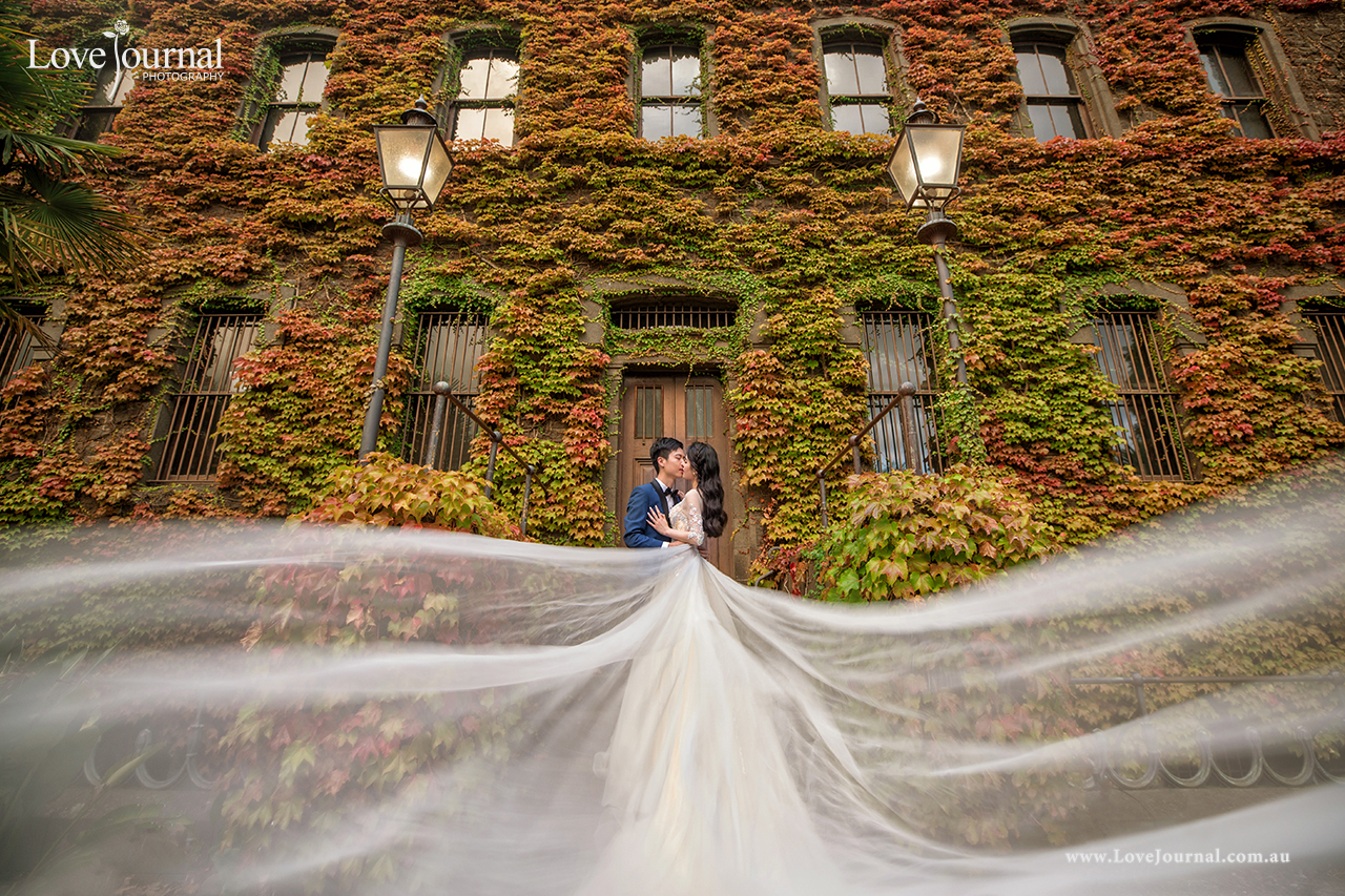 Melbourne Victoria Barracks Pre-Wedding Photography 