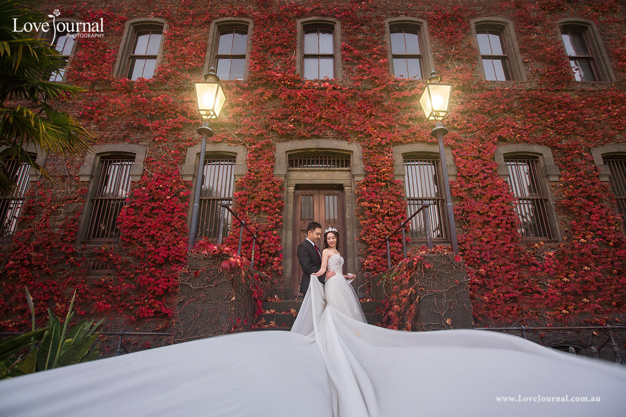 Melbourne Victoria Barracks Pre-Wedding Photography 
