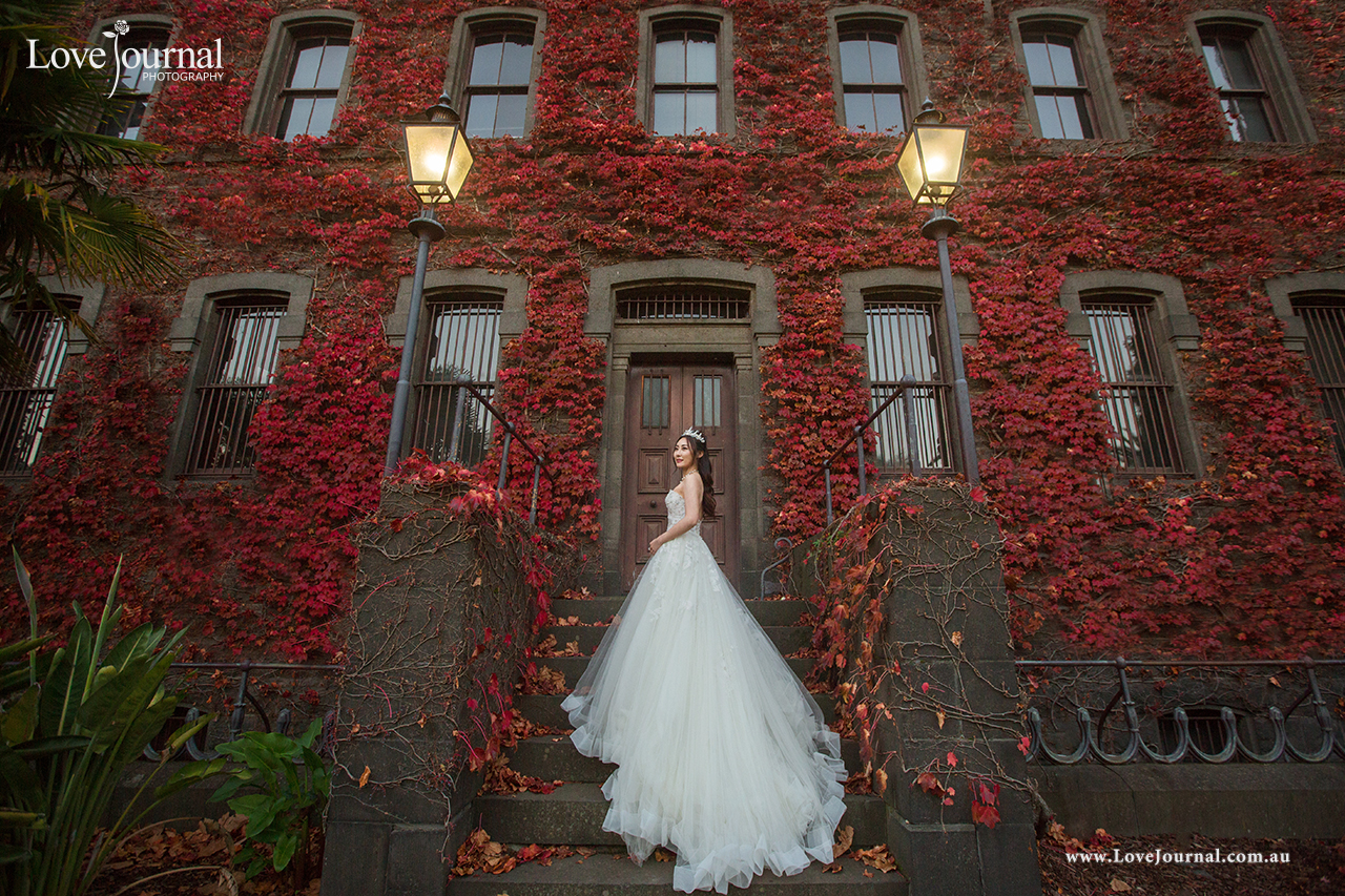 Melbourne Victoria Barracks Pre-Wedding Photography 