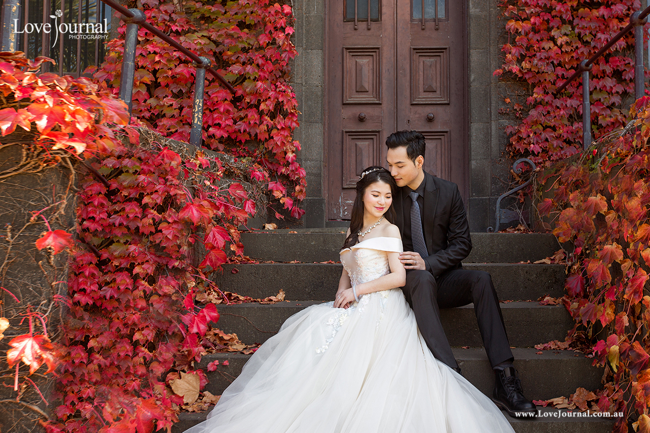 Melbourne Victoria Barracks Pre-Wedding Photography 