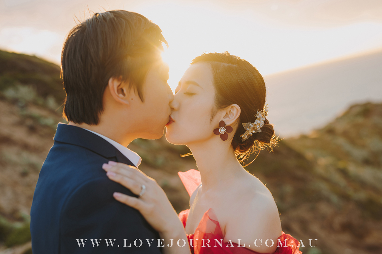 墨尔本Mornington婚纱摄影