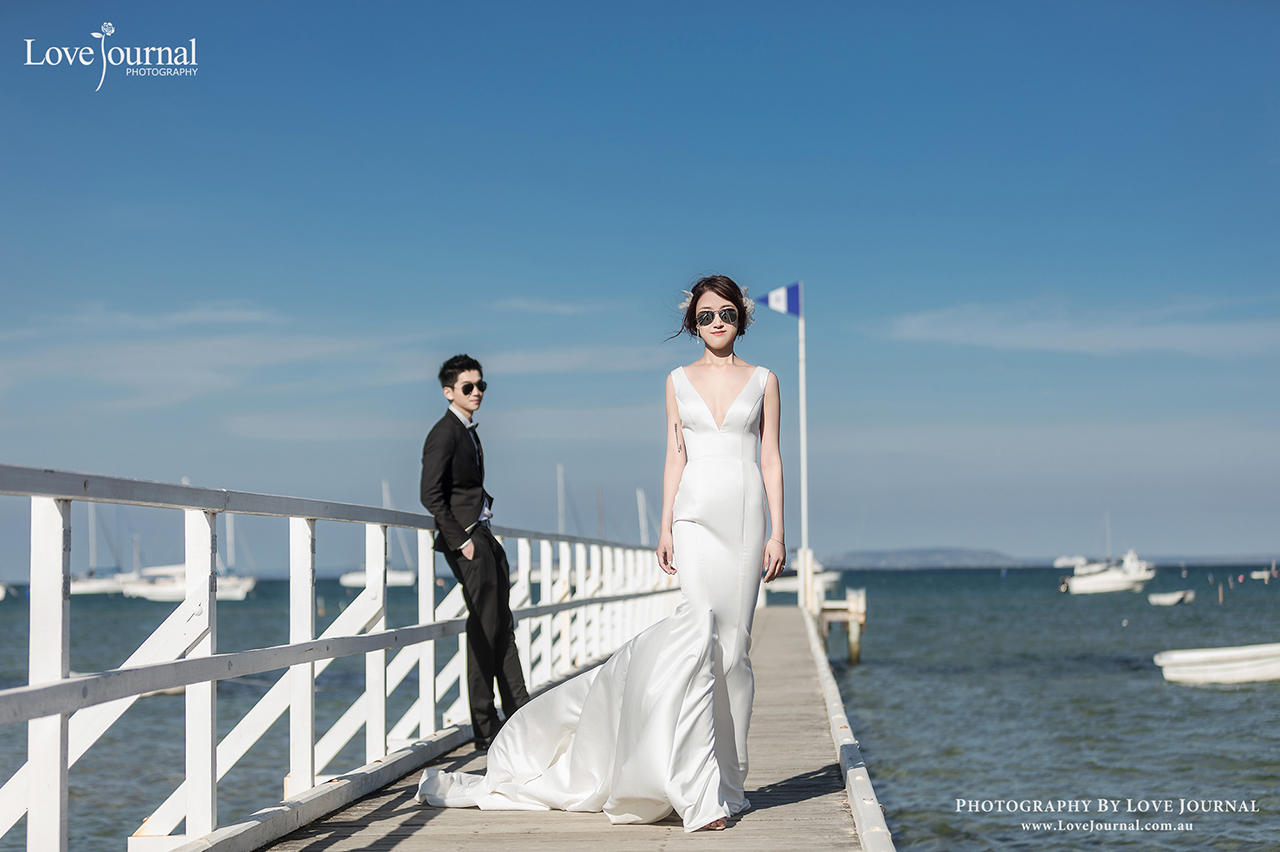 Mornington栈桥婚纱摄影