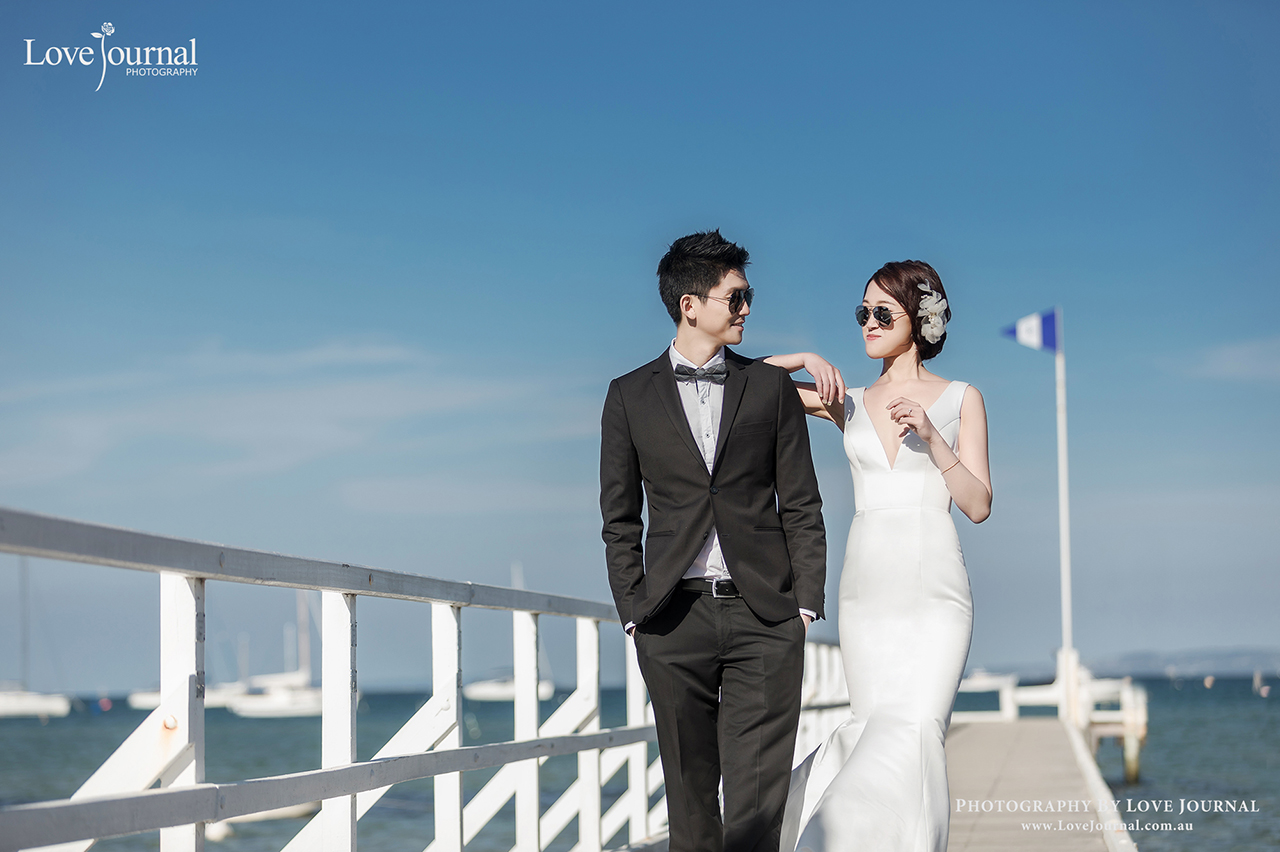 Mornington栈桥婚纱摄影