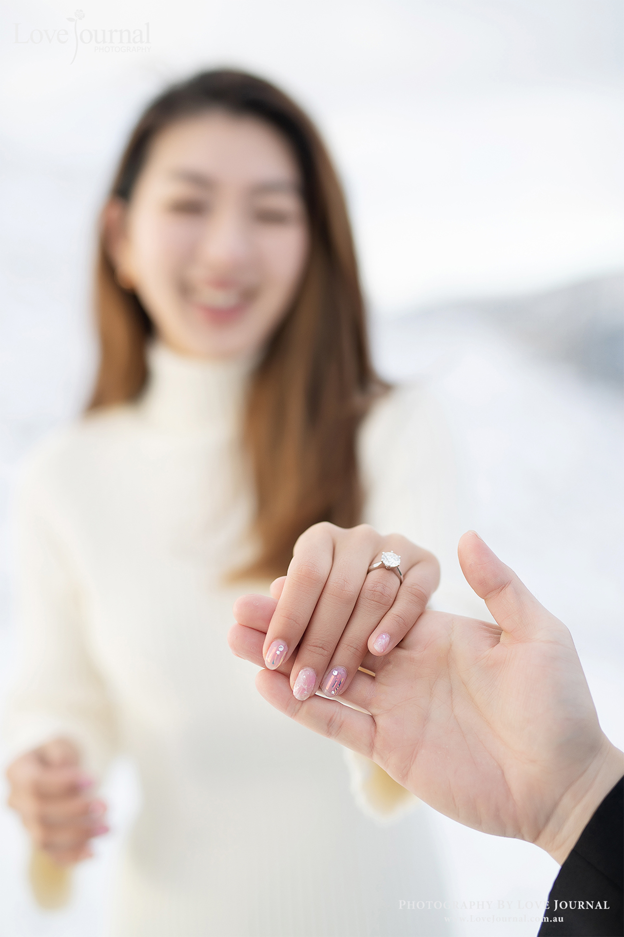 墨尔本雪山婚纱摄影