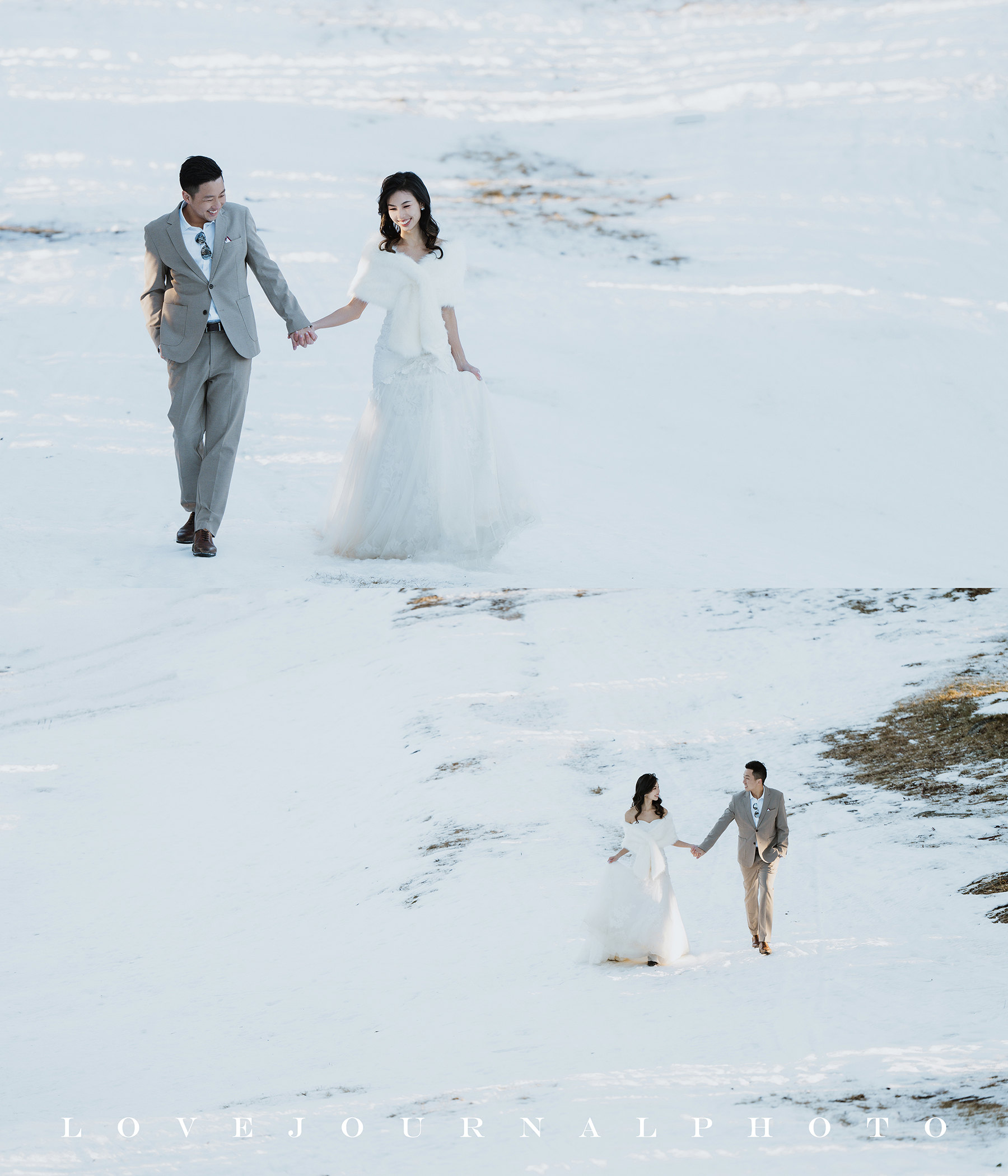 墨尔本雪山婚纱摄影