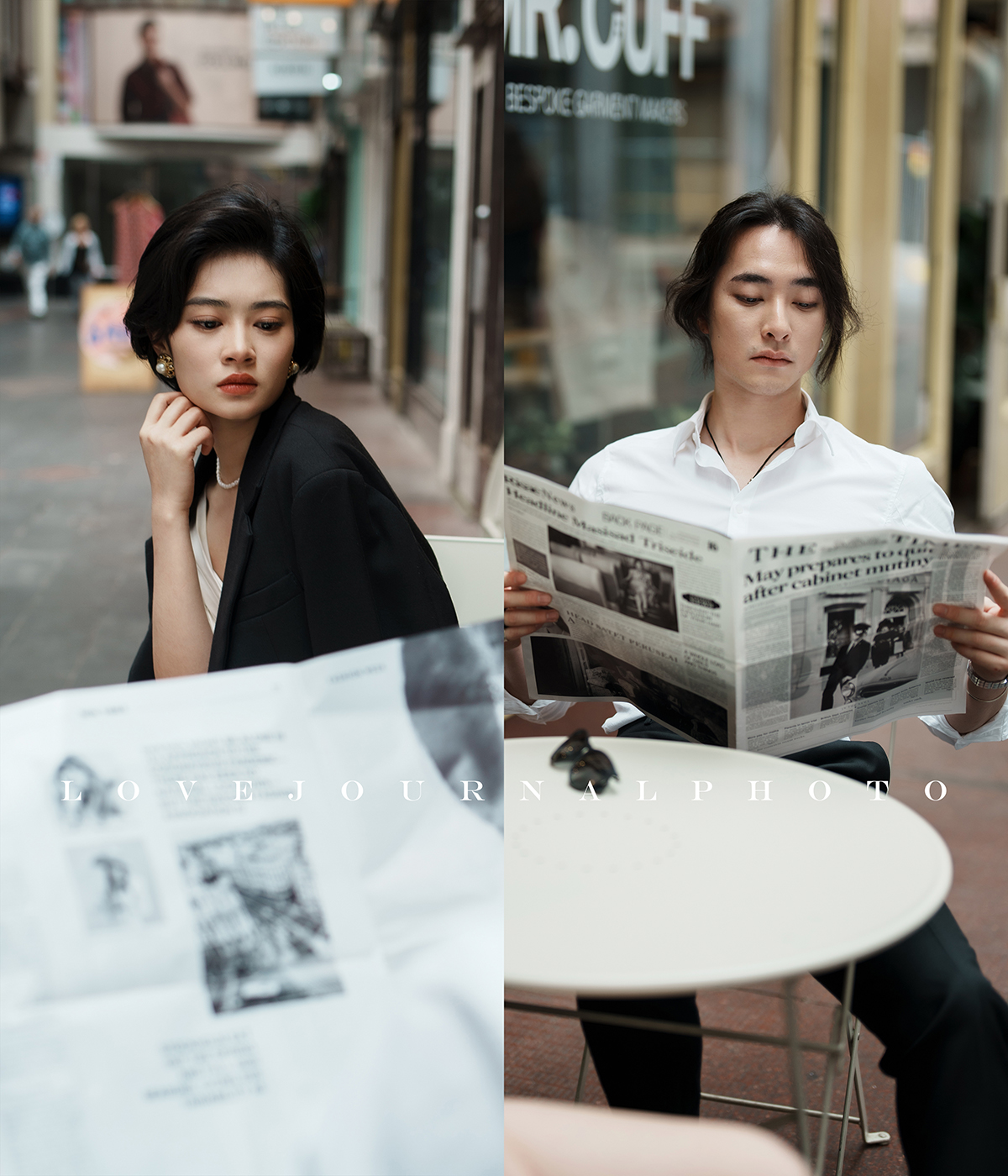 墨尔本复古风婚纱摄影