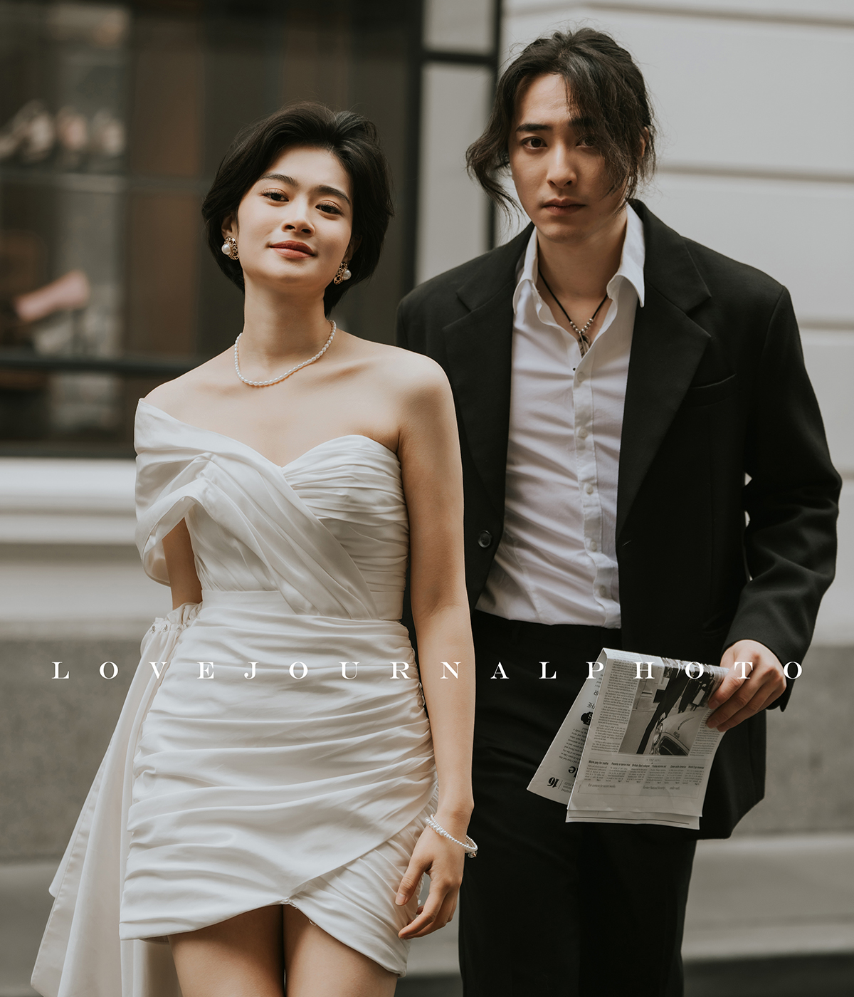 墨尔本复古风婚纱摄影