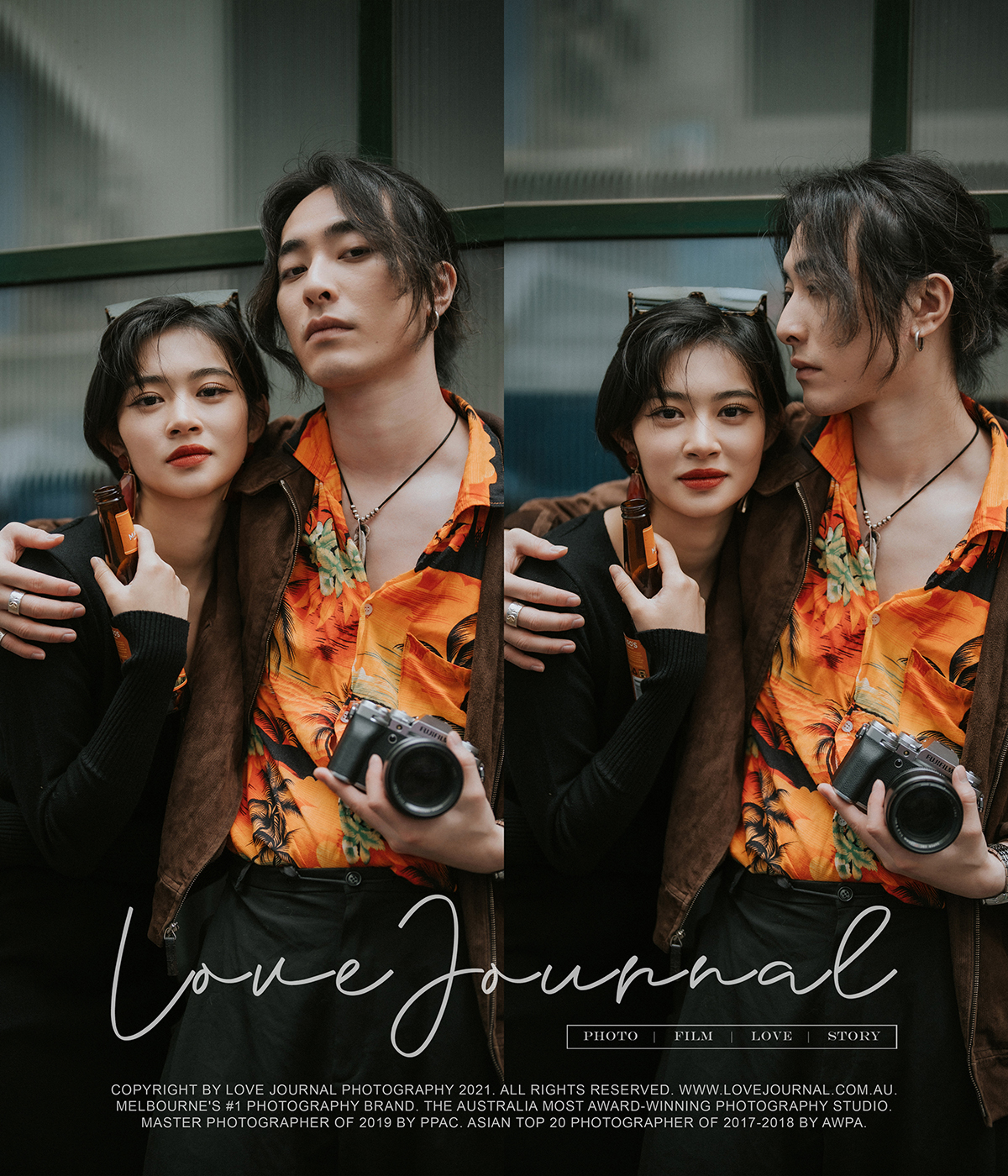 墨尔本复古风婚纱摄影