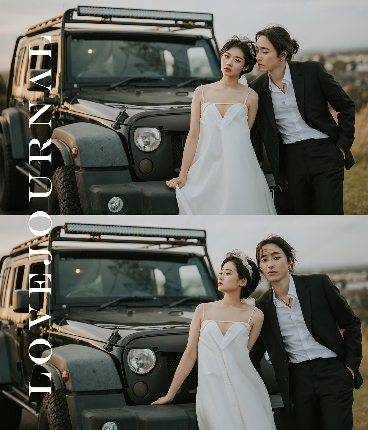 墨尔本复古风婚纱摄影