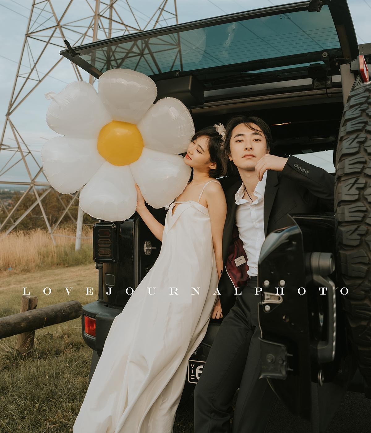墨尔本复古风婚纱摄影