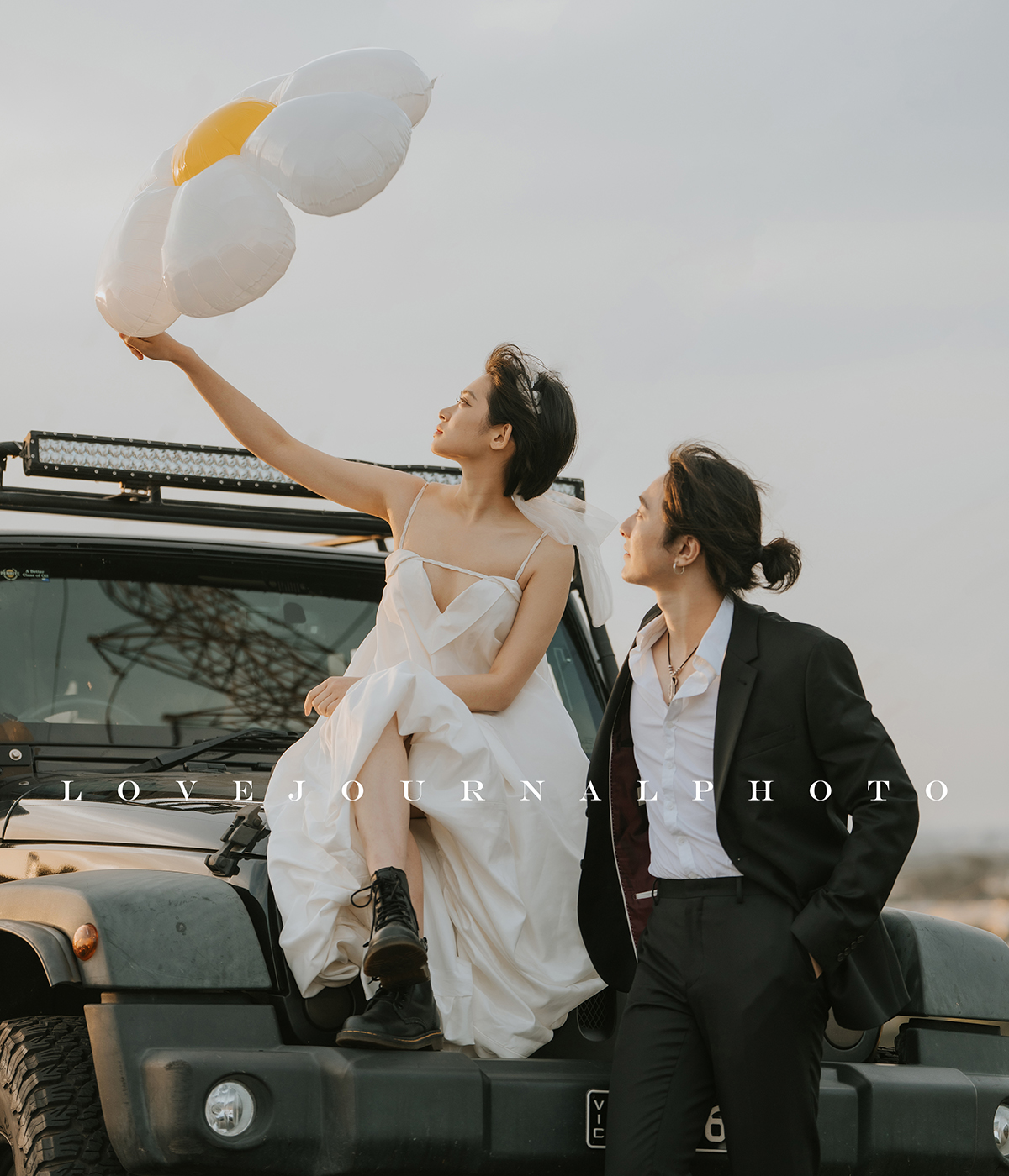墨尔本复古风婚纱摄影