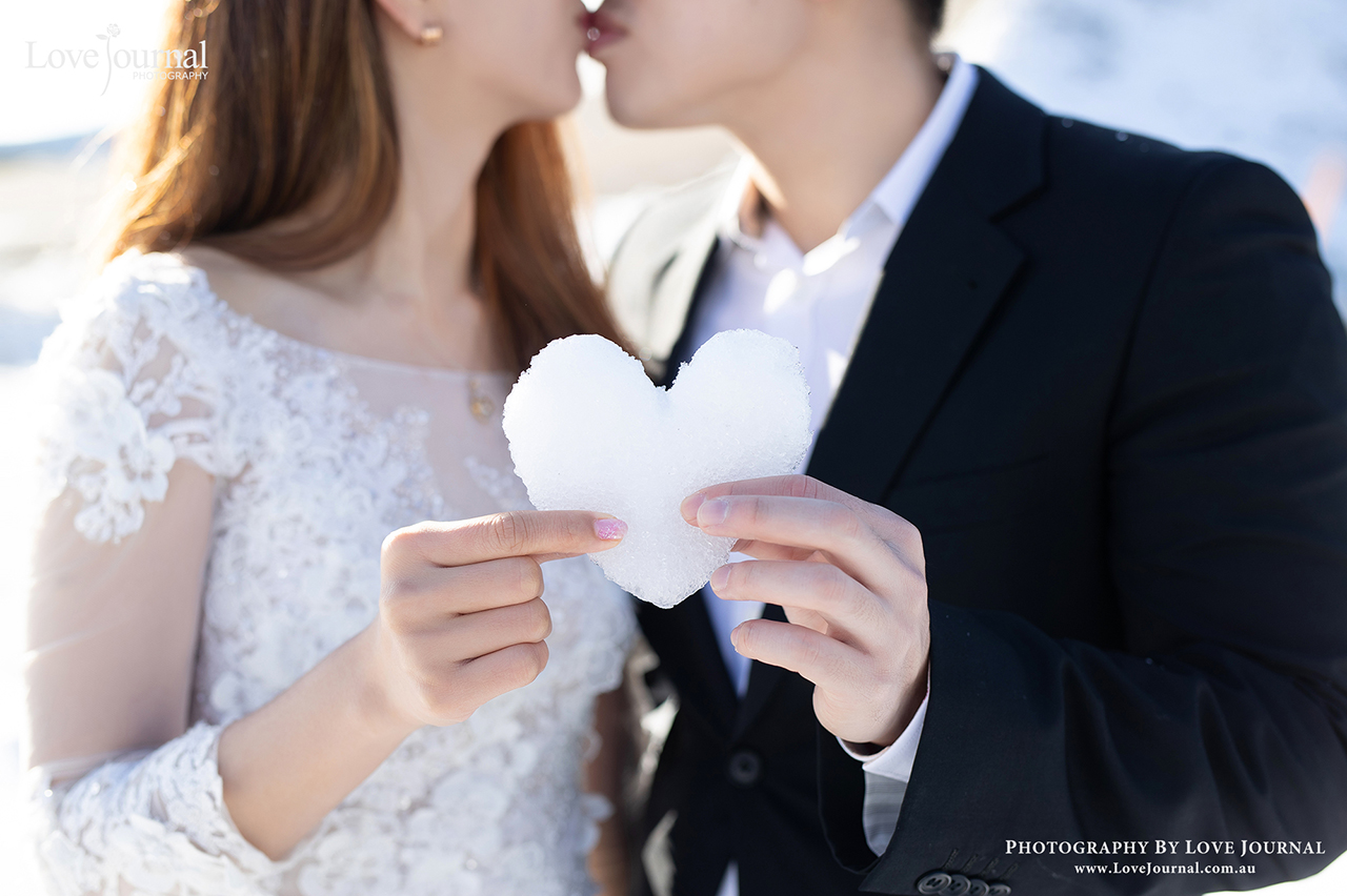 墨尔本雪山婚纱摄影 墨尔本雪山婚纱摄影