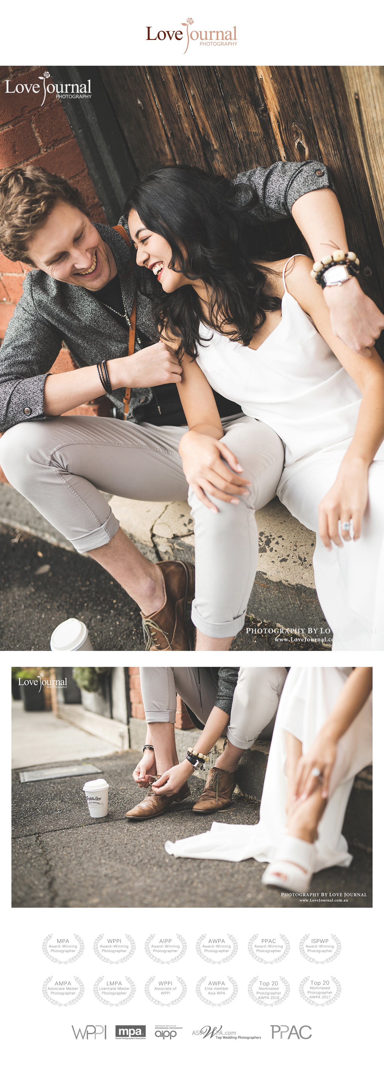 Melbourne Street Fashion & Studio Pre-wedding Photography
