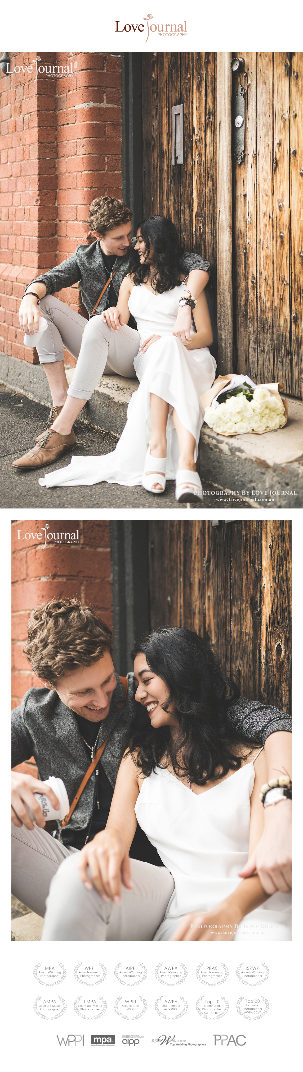 Melbourne Street Fashion & Studio Pre-wedding Photography