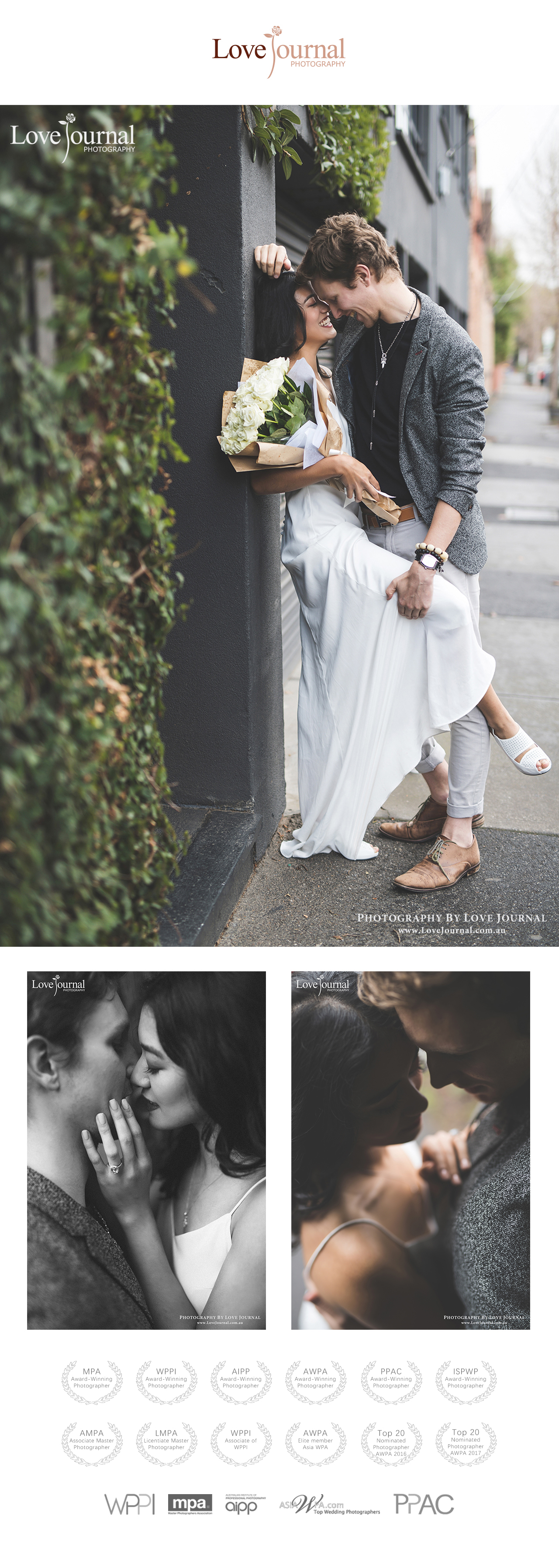 Melbourne Street Fashion & Studio Pre-wedding Photography