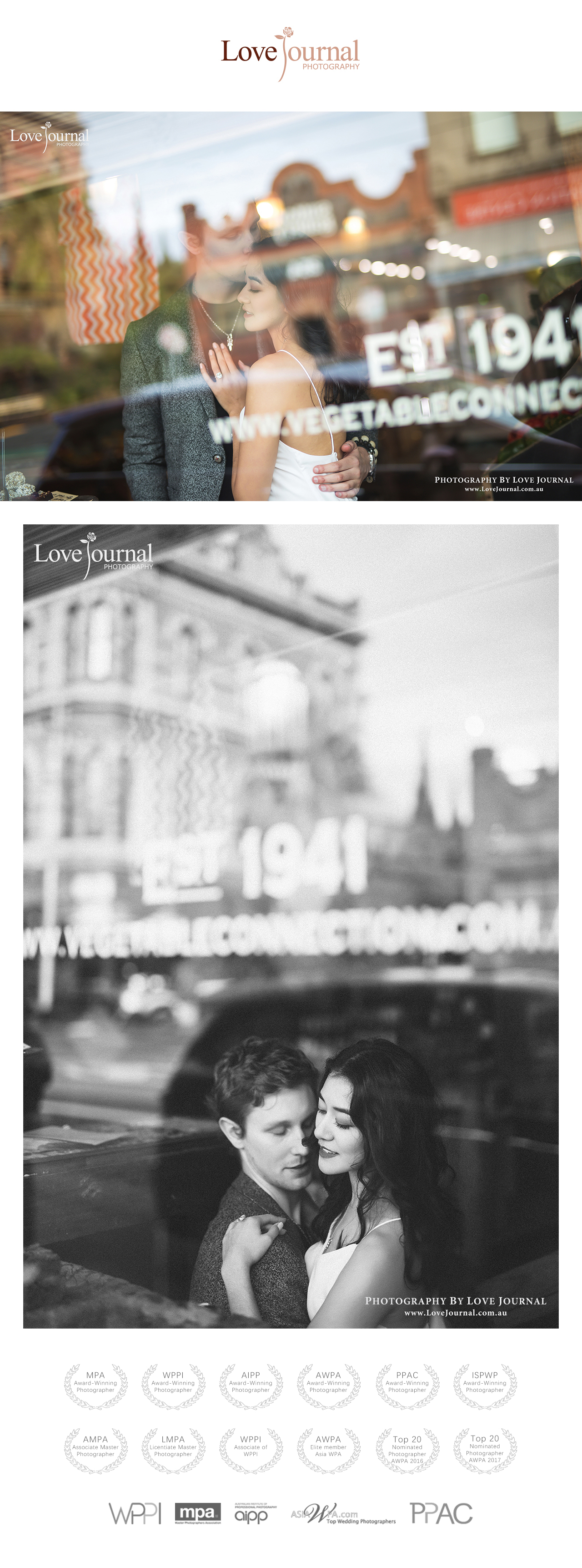 Melbourne Street Fashion & Studio Pre-wedding Photography